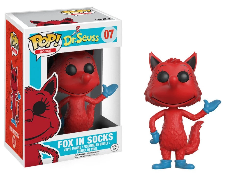 Fox In Socks 07 - Dr. Seuss - Funko Pop Catalog 1 Fox In Socks 07 - Dr. Seuss - Funko Pop Catalog