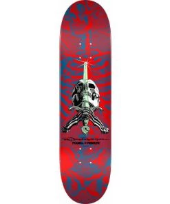 Catalog Powell Peralta Skull & Sword 9.0 Skateboard Deck - Red