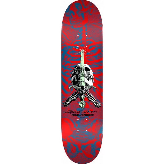Catalog Powell Peralta Skull & Sword 9.0 Skateboard Deck - Red 1 Catalog Powell Peralta Skull & Sword 9.0 Skateboard Deck - Red