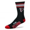 For Bare Feet Catalog Atlanta Falcons 4 Stripe Socks