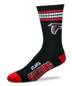 For Bare Feet Catalog Atlanta Falcons 4 Stripe Socks