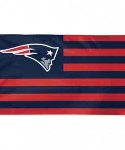 WinCraft Catalog New England Patriots Patriotic America 3X5 Deluxe Flag