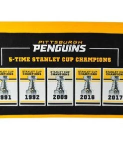 Winning Streak Pittsburgh Penguins Rafter Raiser Banner Catalog