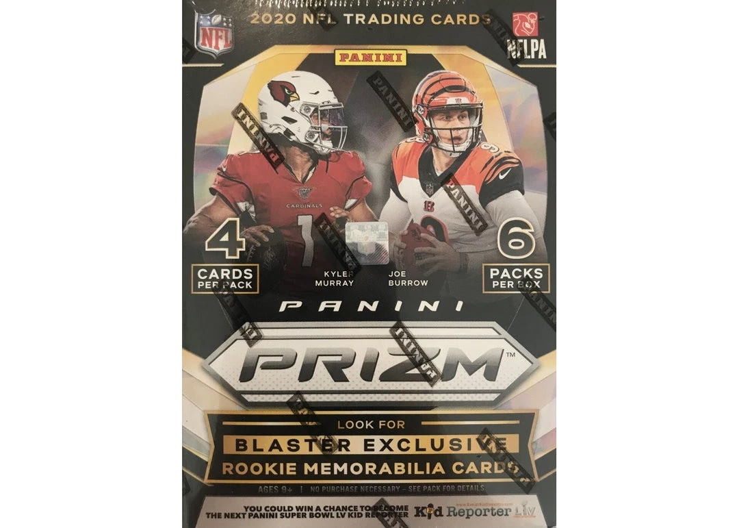 Panini Prizm - 2020 NFL Trading Cards Blaster Box Catalog 1 Panini Prizm - 2020 NFL Trading Cards Blaster Box Catalog