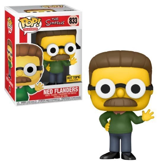 Ned Flanders 833 - The Simpsons - Funko Pop 1 Ned Flanders 833 - The Simpsons - Funko Pop