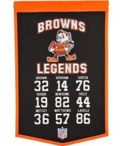 Winning Streak Catalog Cleveland Browns Legends Banner