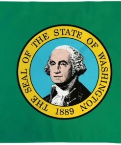 Flags Importer Catalog Washington State Flag - 3x5 Poly