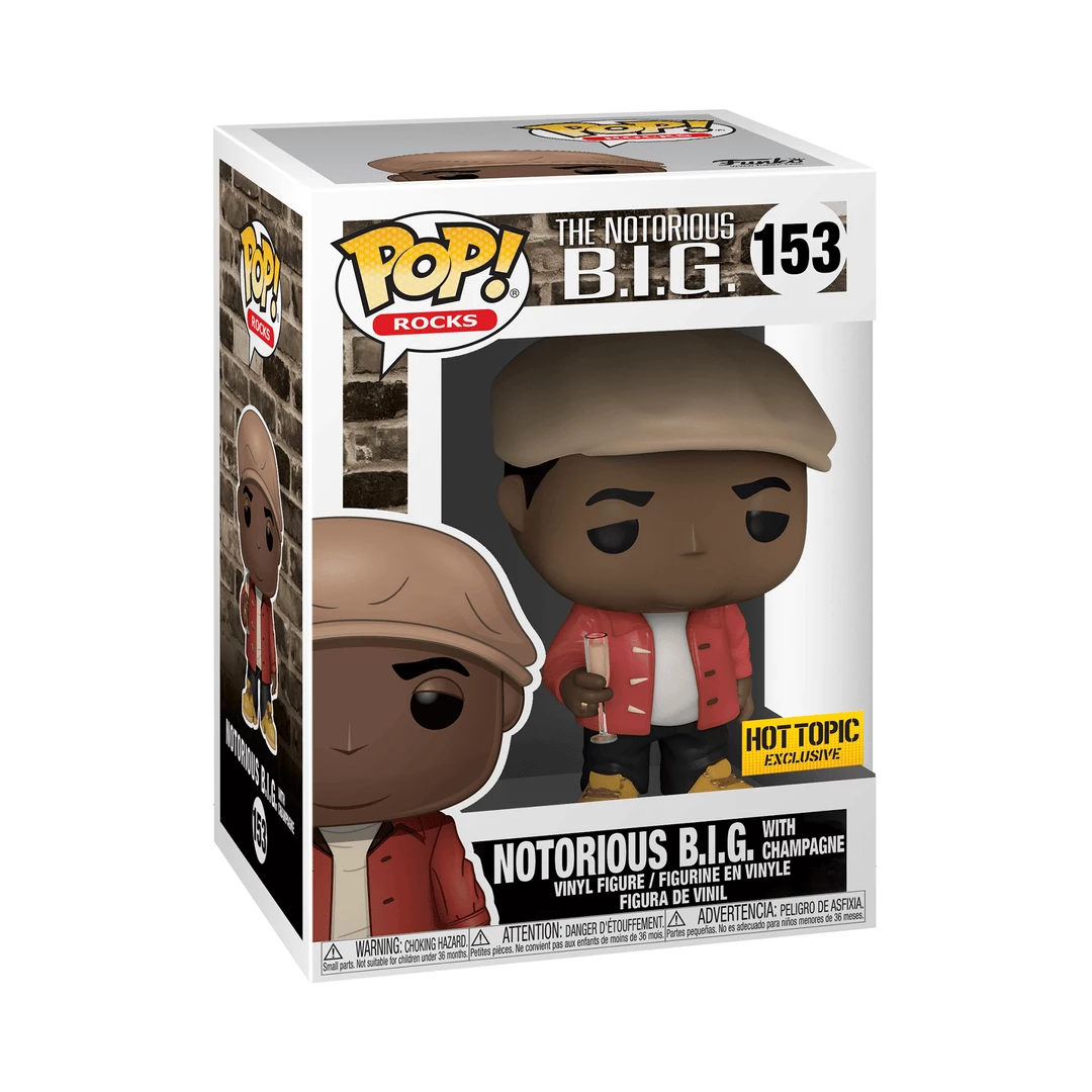 Catalog Notorious B.I.G. (With Champagne) 153 - Pop Rocks - Funko Pop 1 Catalog Notorious B.I.G. (With Champagne) 153 - Pop Rocks - Funko Pop