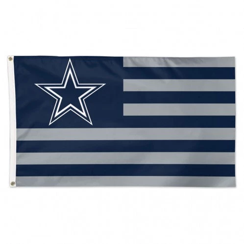 WinCraft Dallas Cowboys Patriotic America 3X5 Deluxe Flag Catalog 1 WinCraft Dallas Cowboys Patriotic America 3X5 Deluxe Flag Catalog