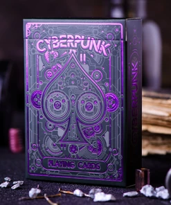 Elephant Playing Cards Catalog Cyberpunk Playing Cards (Purple)
