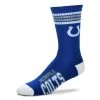 For Bare Feet Indianapolis Colts 4 Stripe Socks