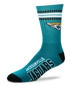 For Bare Feet Jacksonville Jaguars 4 Stripe Socks Catalog