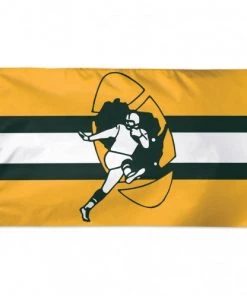 WinCraft Green Bay Packers Classic Retro 3X5 Deluxe Flag