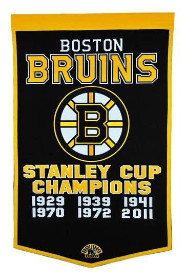 Winning Streak Boston Bruins Dynasty Banners 1 Winning Streak Boston Bruins Dynasty Banners