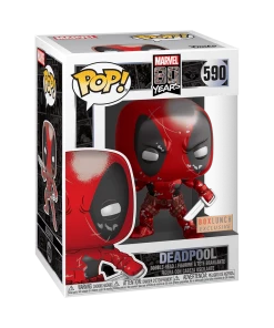 Deadpool (Metallic) 590 - Marvel 80 Years - Funko Pop Catalog