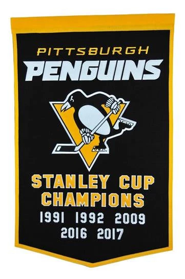 Winning Streak Catalog Pittsburgh Penguins Dynasty Banner 1 Winning Streak Catalog Pittsburgh Penguins Dynasty Banner