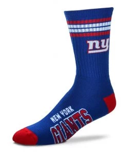 For Bare Feet Catalog New York Giants 4 Stripe Socks