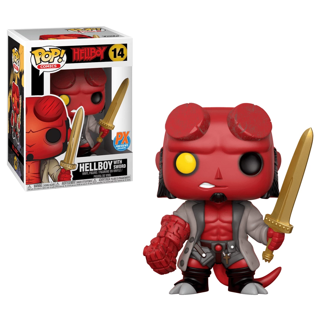 Catalog Hellboy W/Sword 14 - Funko Pop 1 Catalog Hellboy W/Sword 14 - Funko Pop