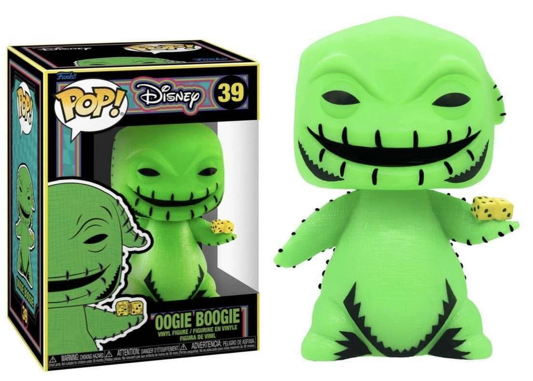 Oogie Boogie (Blacklight) 39 - The Nightmare Before Christmas - Funko Pop 1 Oogie Boogie (Blacklight) 39 - The Nightmare Before Christmas - Funko Pop