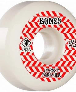 BONES STF WHEELS 52mm/103A VS Sidecut - WHITE/RED Catalog