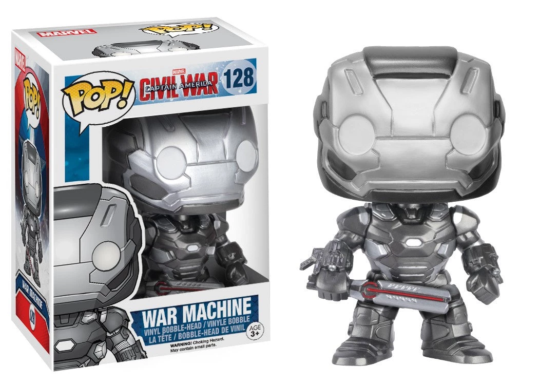 Catalog War Machine 128 - Captain America Civil War - Funko Pop 1 Catalog War Machine 128 - Captain America Civil War - Funko Pop