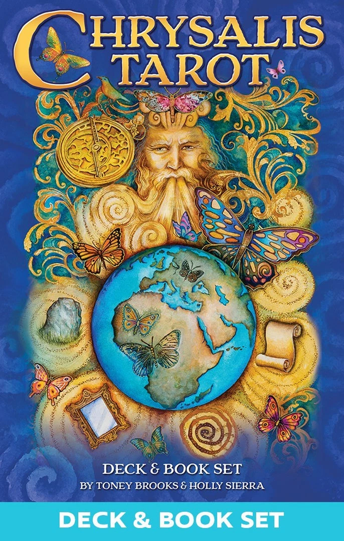 US Games Catalog Chrysalis Tarot Deck & Book Set 1 US Games Catalog Chrysalis Tarot Deck & Book Set