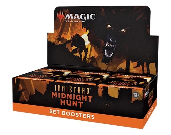 Magic The Gathering Catalog MTG - Innistrad Midnight Hunt Set Boosters Box 1 Magic The Gathering Catalog MTG - Innistrad Midnight Hunt Set Boosters Box
