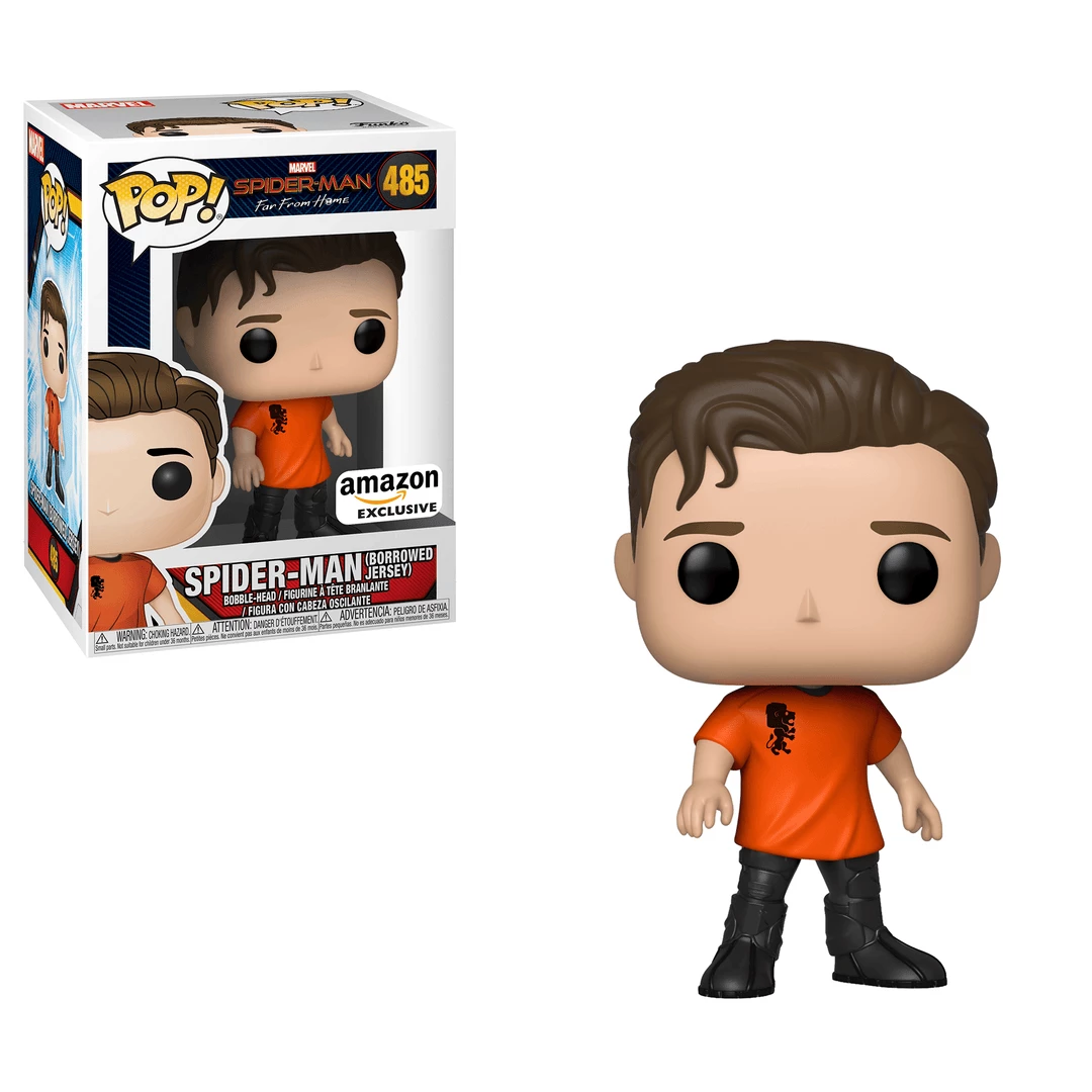 Catalog Spider-Man (Borrowed Jersey) 485 - SpiderMan (Far From Home) - Funko Pop 1 Catalog Spider-Man (Borrowed Jersey) 485 - SpiderMan (Far From Home) - Funko Pop