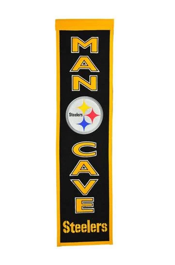 Winning Streak Pittsburgh Steelers Mancave Banner 1 Winning Streak Pittsburgh Steelers Mancave Banner