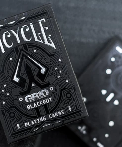 Gamblers Warehouse Catalog Bicycle Grid Blackout Playing Cards - Limited Edition