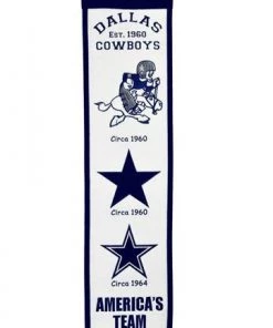 Winning Streak Dallas Cowboys Fan Favorite Heritage Banner