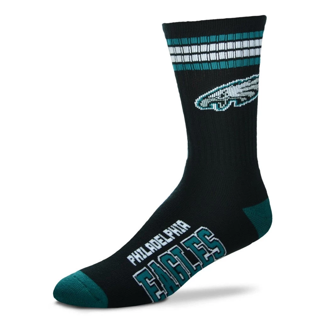 For Bare Feet Catalog Philadelphia Eagles 4 Stripe Socks 1 For Bare Feet Catalog Philadelphia Eagles 4 Stripe Socks