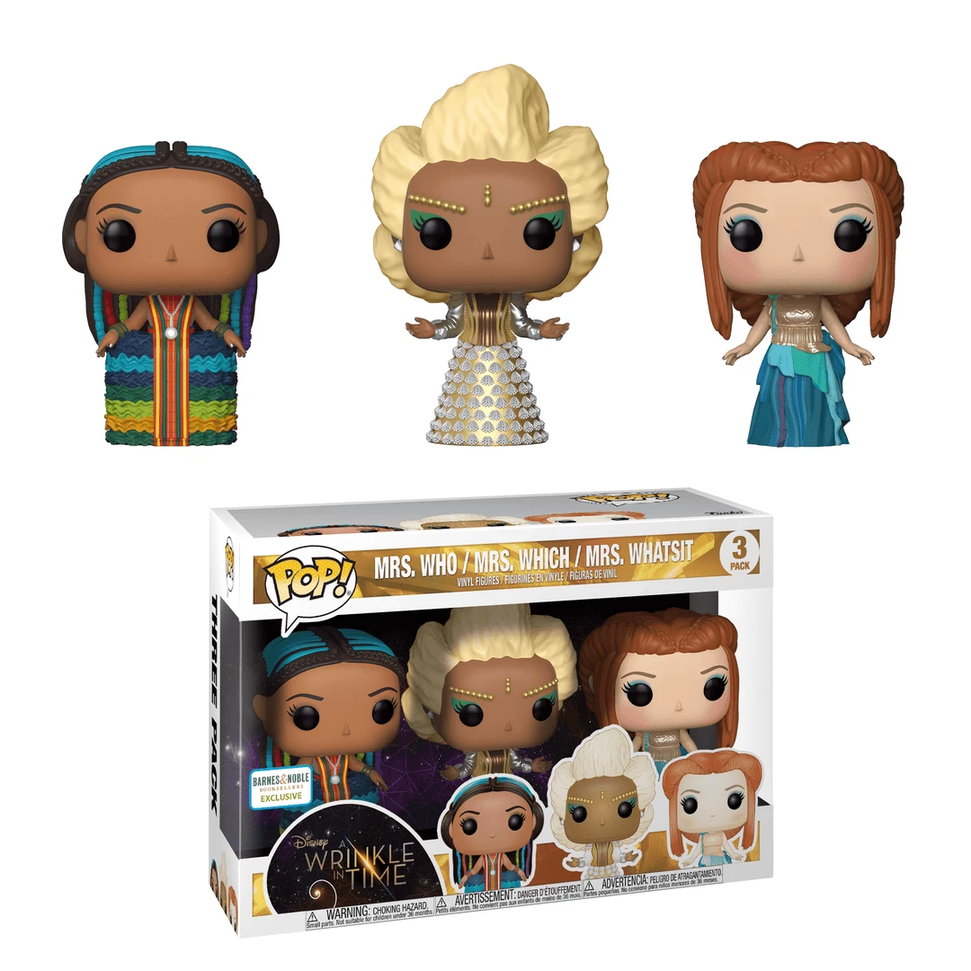 Mrs Who / Mrs Which / Mrs Whatsit - 3 Pack - Funko Pop 1 Mrs Who / Mrs Which / Mrs Whatsit - 3 Pack - Funko Pop