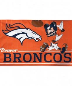 WinCraft Denver Broncos Disney Micky Mouse - 3X5 Deluxe Flag Catalog