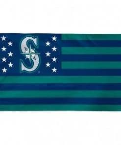 WinCraft Seattle Mariners Patriotic America 3X5 Deluxe Flag Catalog