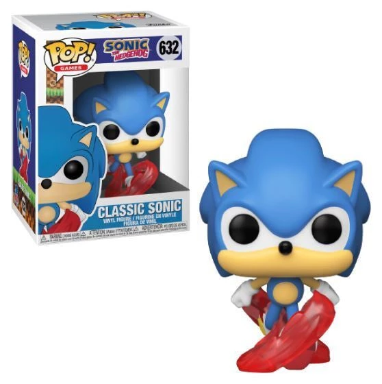 Classic Sonic 632 - Sonic The Hedgehog - Funko Pop 1 Classic Sonic 632 - Sonic The Hedgehog - Funko Pop