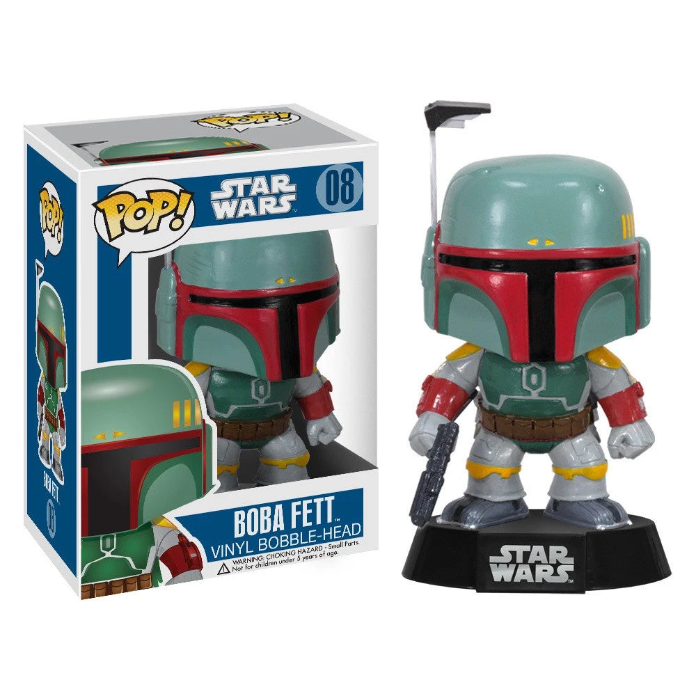 Boba Fett 08 - Star Wars - Funko Pop 1 Boba Fett 08 - Star Wars - Funko Pop