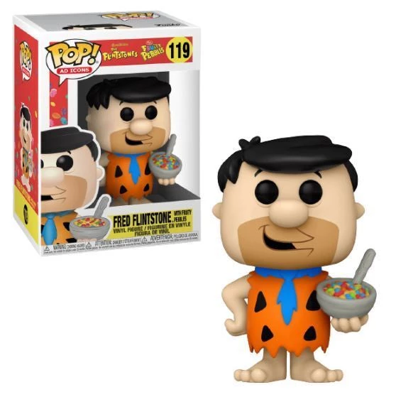 Catalog Fred Flintstone (with Fruity Pebbles) 119 - The Flintstones - Funko Pop 1 Catalog Fred Flintstone (with Fruity Pebbles) 119 - The Flintstones - Funko Pop