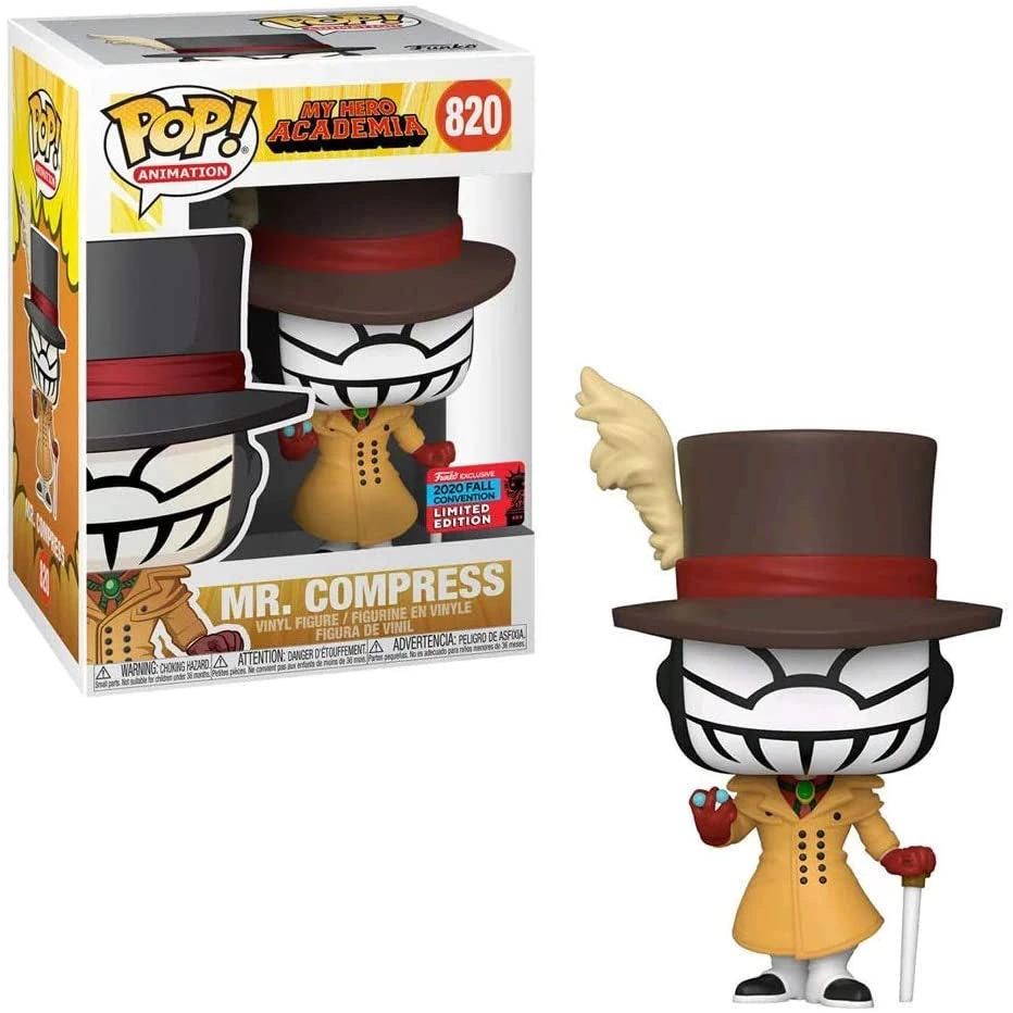 Mr. Compress 820 - My Hero Academia - Funko Pop 1 Mr. Compress 820 - My Hero Academia - Funko Pop