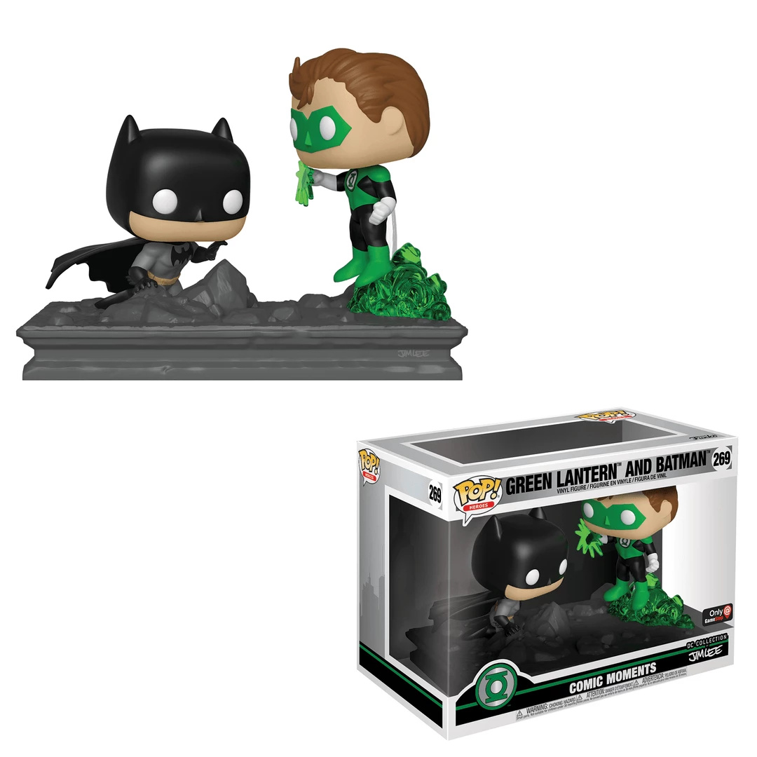 Green Lantern And Batman (Jim Lee) 271 - Comic Moments - Funko Pop 1 Green Lantern And Batman (Jim Lee) 271 - Comic Moments - Funko Pop