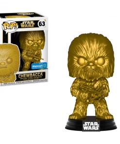 Chewbacca (Gold Metallic) 63 - Star Wars - Funko Pop