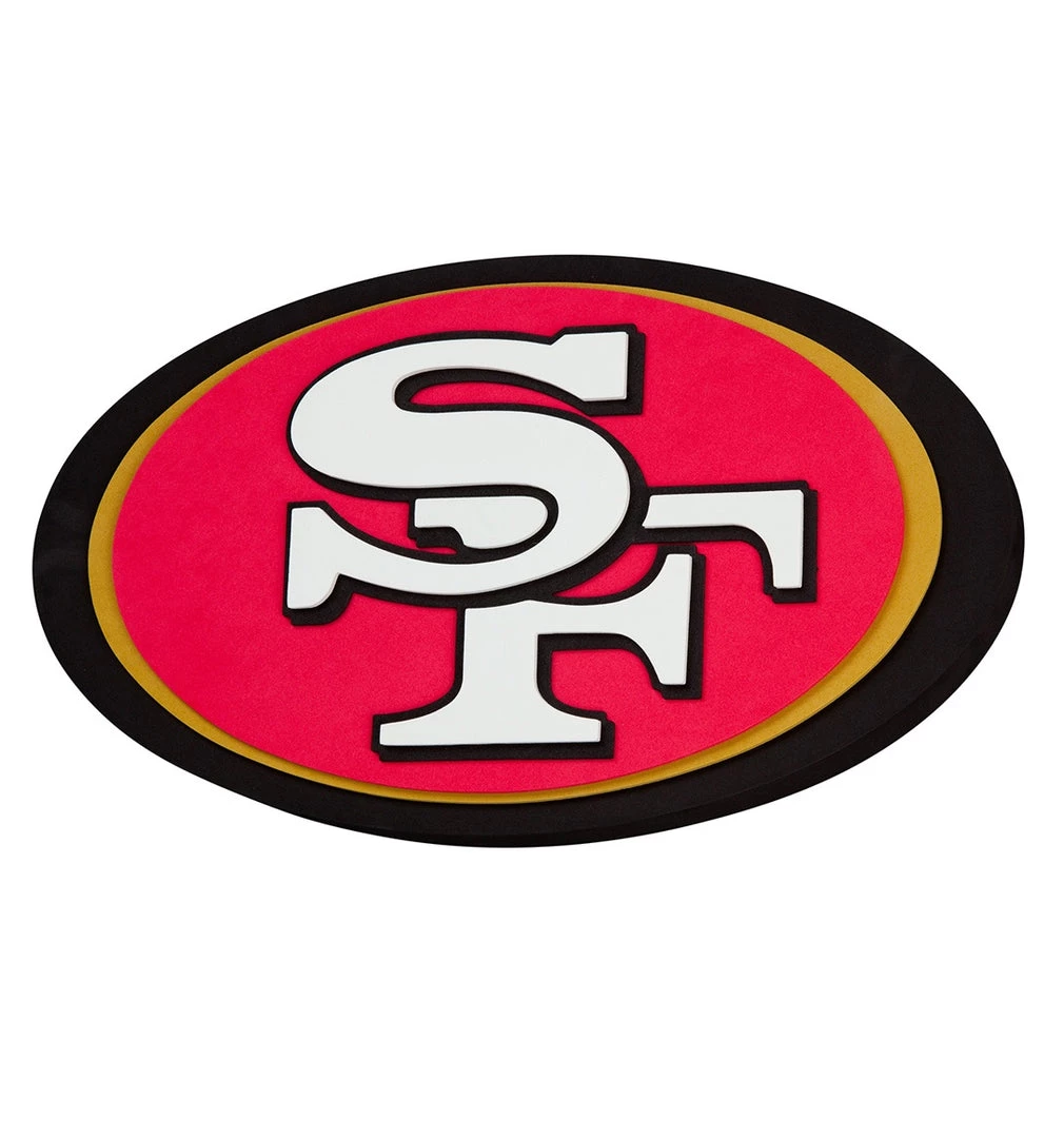 FanFave Inc Catalog San Francisco 49ers 3D Foam Wall Sign 1 FanFave Inc Catalog San Francisco 49ers 3D Foam Wall Sign
