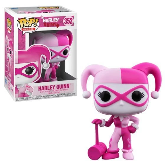Harley Quinn (Breast Cancer Awareness) 352 - Pop Heroes - Funko Pop Catalog 1 Harley Quinn (Breast Cancer Awareness) 352 - Pop Heroes - Funko Pop Catalog