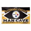 WinCraft Pittsburgh Steelers Mancave - 3X5 Deluxe Flag Catalog