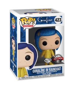 Catalog Coralline In Raincoat (Diamond Glitter) 423 - Coraline - Funko Pop