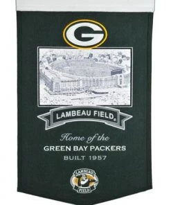 Winning Streak Catalog Green Bay Packers Lambeau Field Stadium Banner