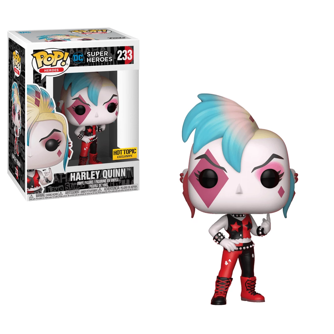 Harley Quinn (Punk Rock) 233 - DC Super Heroes - Funko Pop Catalog 1 Harley Quinn (Punk Rock) 233 - DC Super Heroes - Funko Pop Catalog