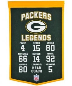 Winning Streak Catalog Green Bay Packers Legends Banner