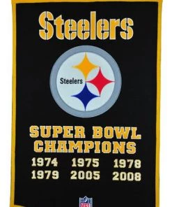 Winning Streak Pittsburgh Steelers Dynasty Banner Catalog
