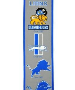 Winning Streak Detroit Lions Heritage Banner Catalog